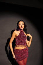 Load image into Gallery viewer, CALISTA Sequin Ruched Skirt
