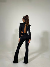 Load image into Gallery viewer, MADE TO ORDER : DARBY JUMPSUIT (BLACK)
