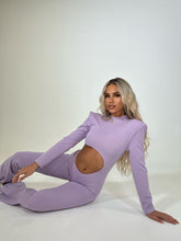 Load image into Gallery viewer, MADE TO ORDER : DARBY JUMPSUIT (LILAC)
